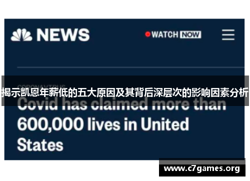 揭示凯恩年薪低的五大原因及其背后深层次的影响因素分析
