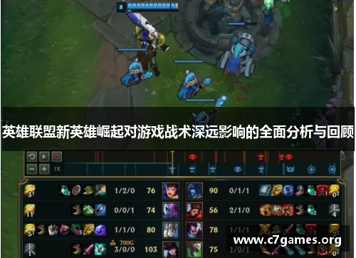 英雄联盟新英雄崛起对游戏战术深远影响的全面分析与回顾