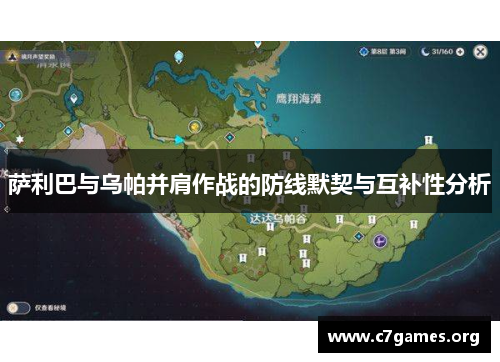 萨利巴与乌帕并肩作战的防线默契与互补性分析