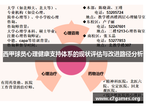 西甲球员心理健康支持体系的现状评估与改进路径分析